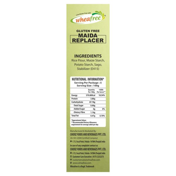 Wheafree Gluten Free Maida Replacer- All Purpose Flour