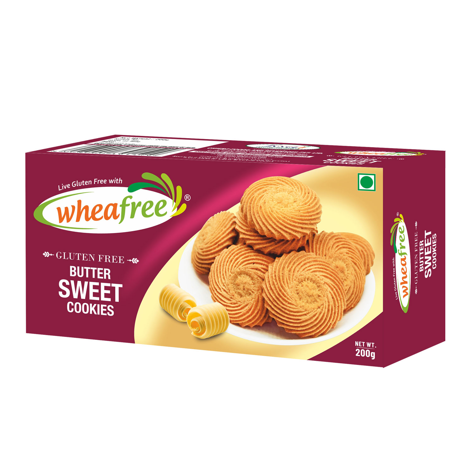 Butter Sweet Cookies - Wheafree Gluten Free Cookies