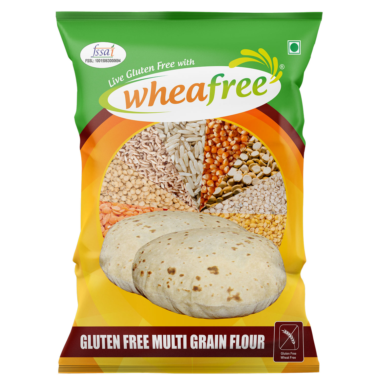 Gluten Free Atta, No Maida, Multi Grain Atta, Chapata Flour, Best Gluten Free Atta, Best Gluten Free Flour