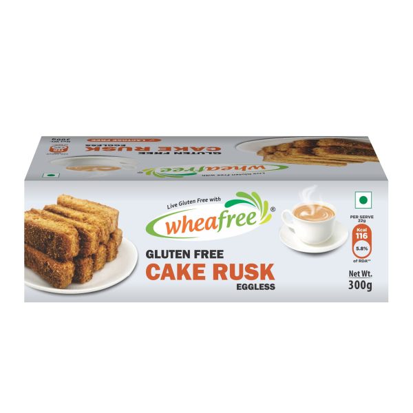 Wheafree Gluten free Cake Rusk Eggless