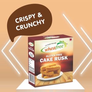 Gluten Free Cake Rusk Egg - Crispy And Crunchy