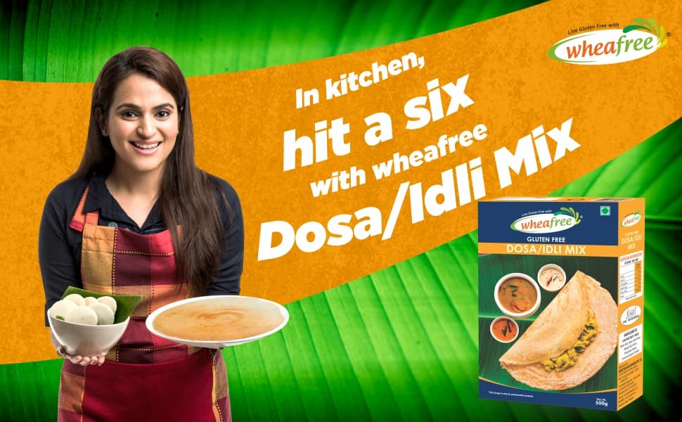 Dosa- Mix - In Kitchen hit a six With wheafree Dosa Mix