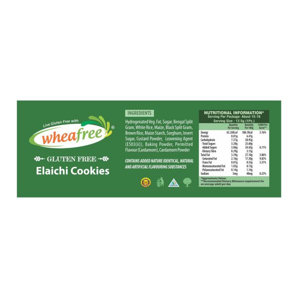 Wheafree Gluten free Elaichi Cookies