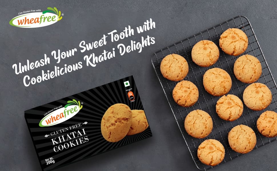 Weafree Gluten free Khatai Cookies