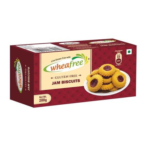 Wheafree Gluten free Jam Biscuits