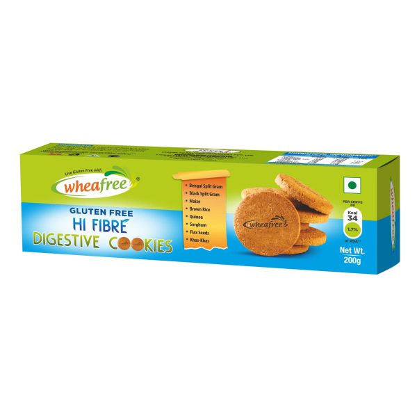 Wheafree gluten free hi fibre digestive cookies