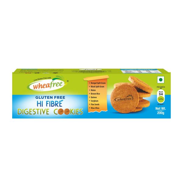 Wheafree gluten free hi fibre digestive cookies