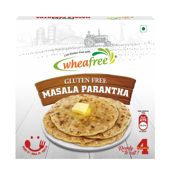 Wheafree Gluten Free Masala Parantha