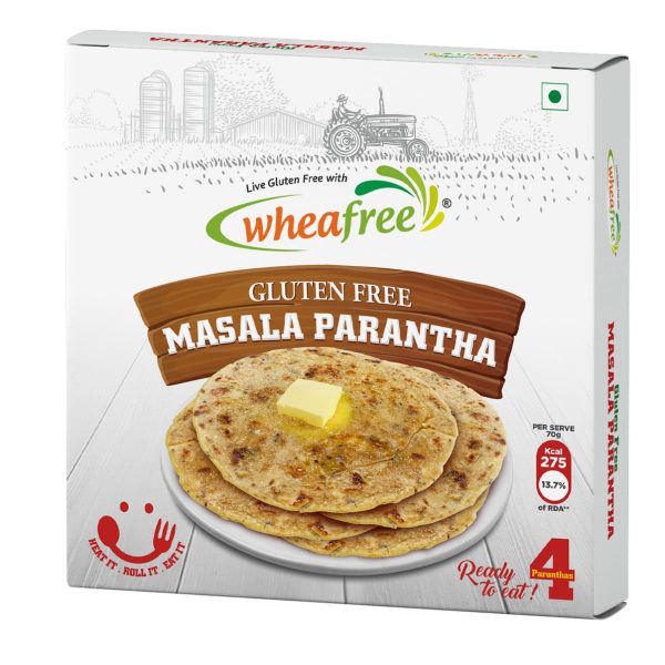 Wheafree Gluten Free Masala Parantha