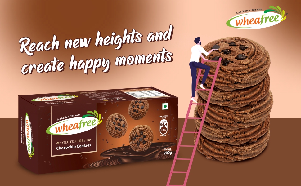 Wheafree Gluten Free Chocochip Cookies -Reach new height and create happy moments