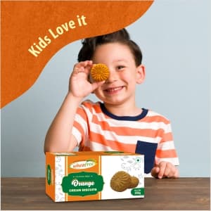 wheafree Gluten free Orange Cream Cookies - Kids Love It