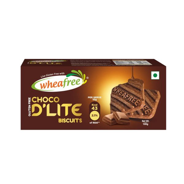 Wheafree Gluten Free Choco D'lite Biscuits