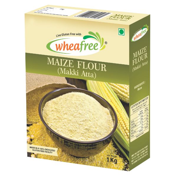 Maize Flour, Gluten Free Flour, Wheafree Flour, Makki Atta, Atta, Gluten Free Atta