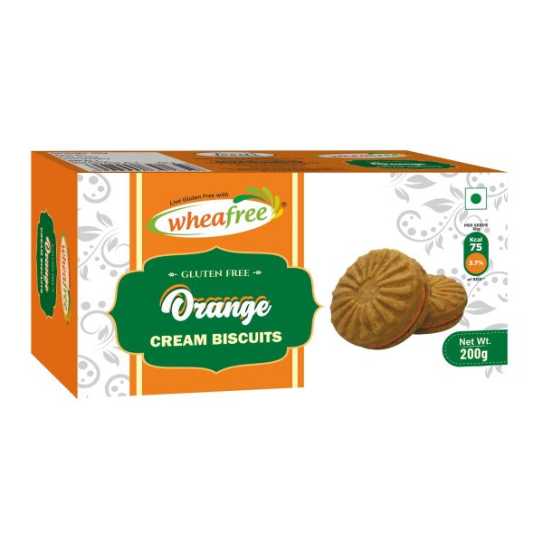 Wheafree Gluten Free Orange Cream Biscuits