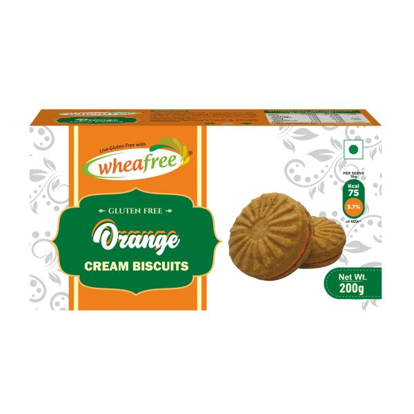 Wheafree Gluten Free Orange Cream Biscuits