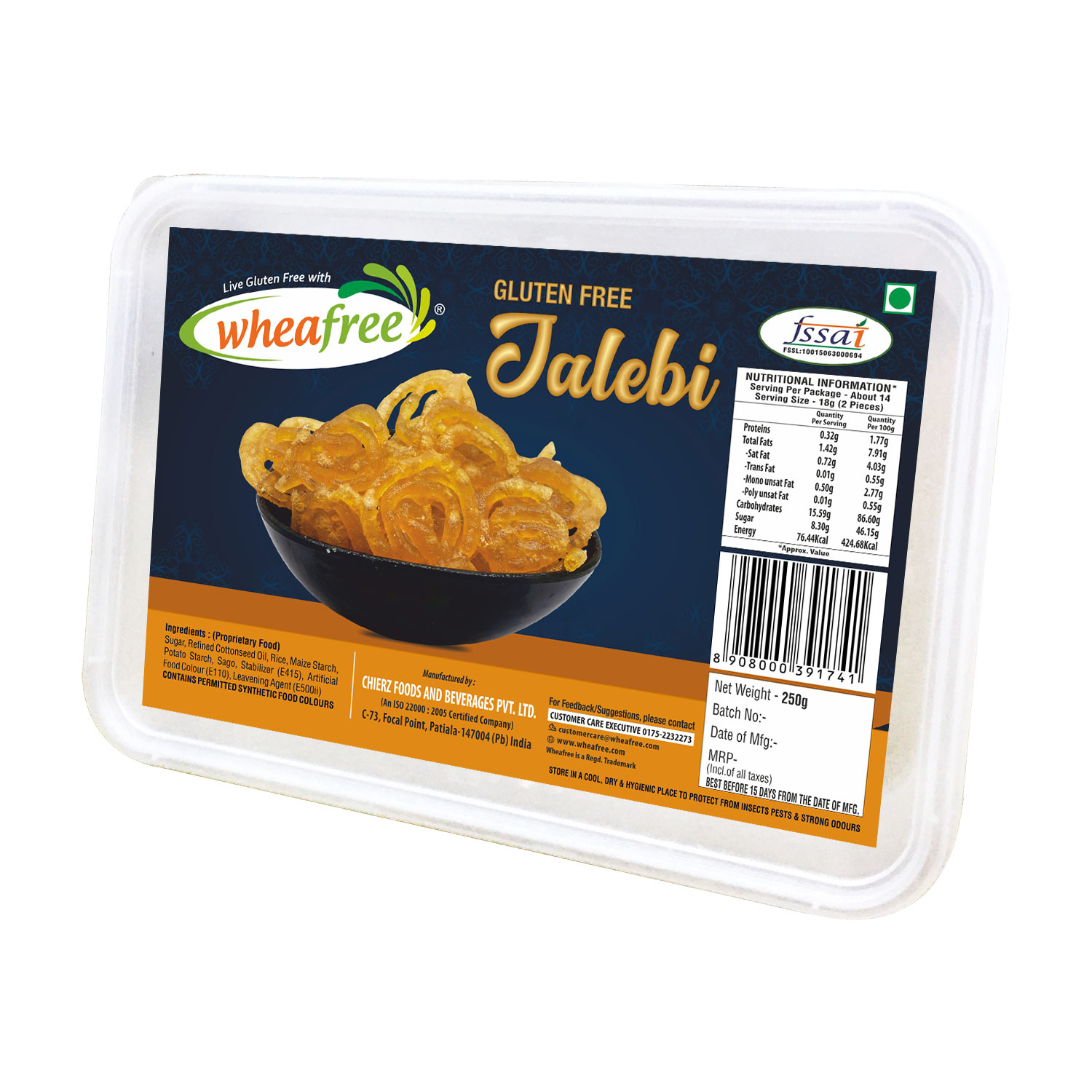 Wheafree Gluten Free Jalebi