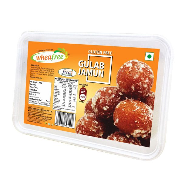 Wheafree Gluten Free Gulab Jamun - Indian Sweets