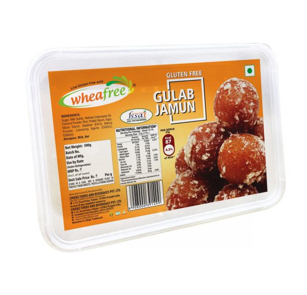 Wheafree Gluten Free Gulab Jamun - Indian Sweets