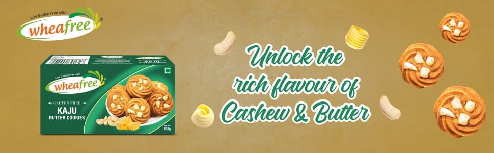 Kaju Butter Cookies - Unlock the flavour of Cashew and Butter