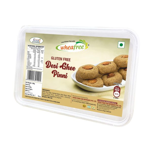 Wheafree Gluten Free Desi Ghee Pinni