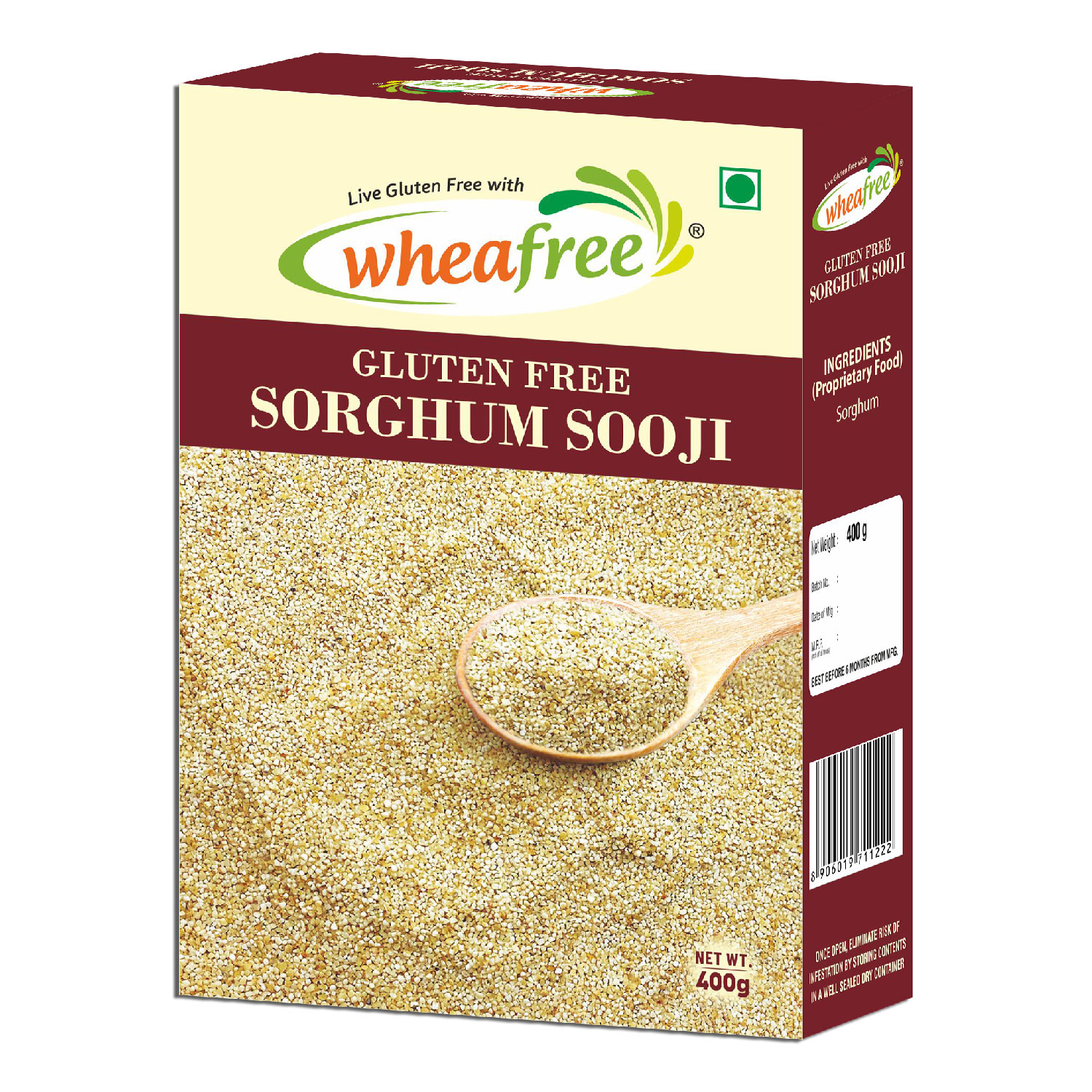 Wheafree Gluten Free Sorghum Sooji