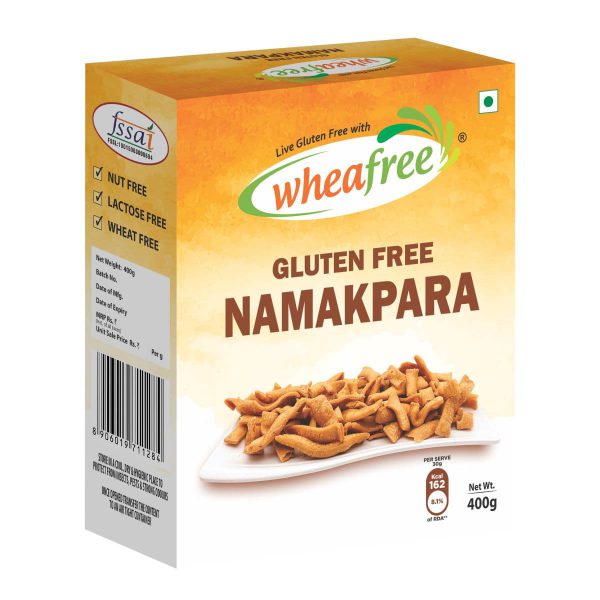 Wheafree Gluten Free Namakpara Indian Snack