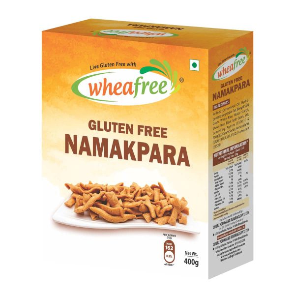 Wheafree Gluten Free Namakpara Indian Snack