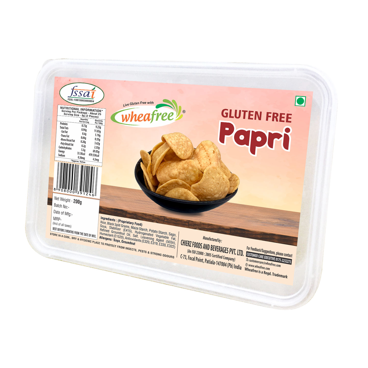 Gluten Free Papri