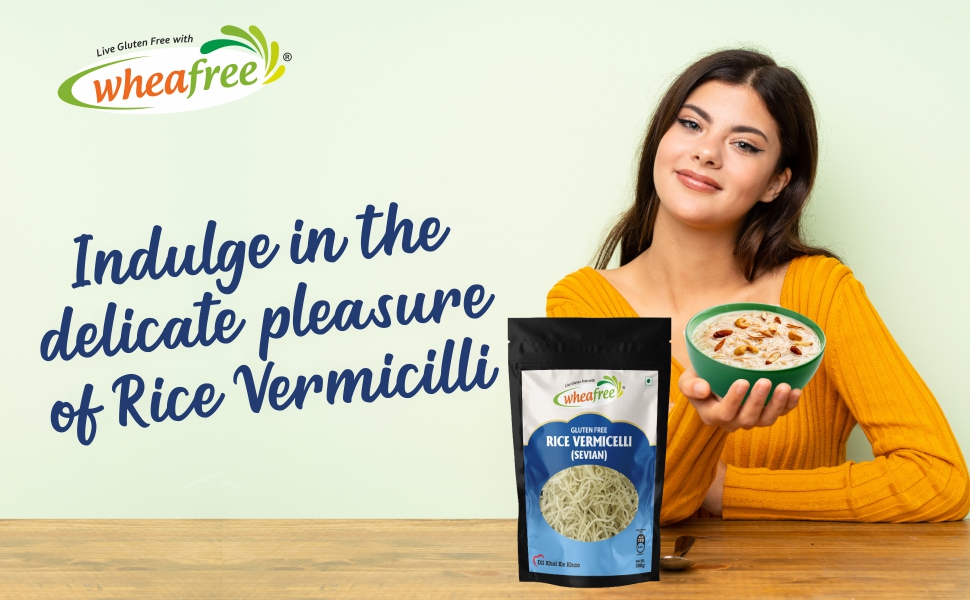 Wheafree Gluten free Rice Vermicilli - Indulge in the delicate pleasure of rice vermicilli