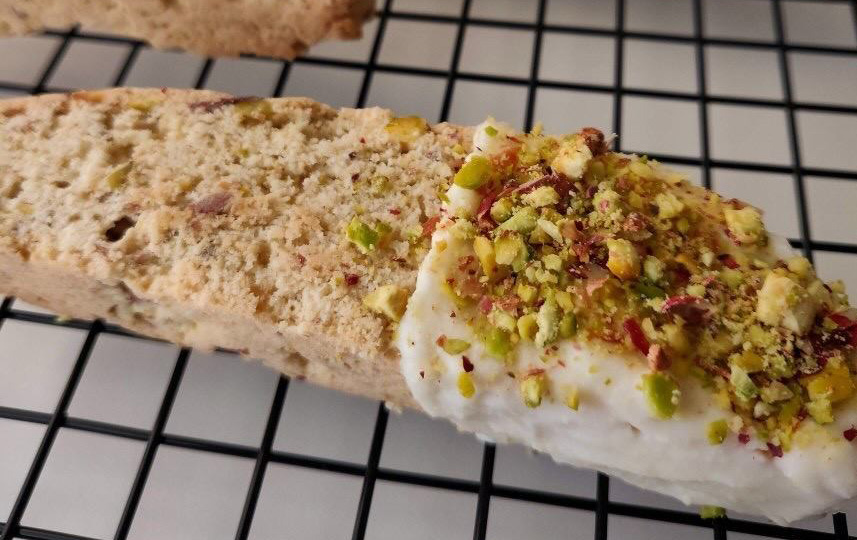 Pistachio Biscotti