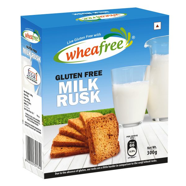 Wheafree Gluten free Milk Rusk Egg