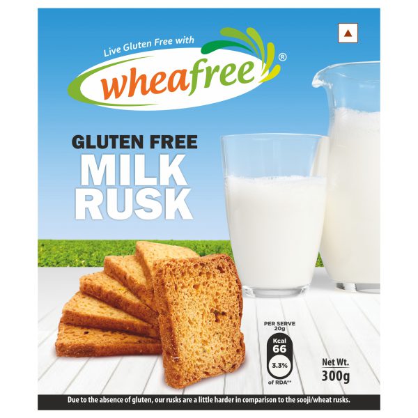 Wheafree Gluten free Milk Rusk Egg