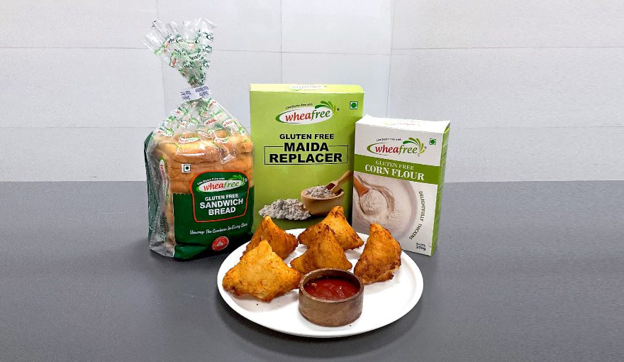 Wheafree gluten free recipes - bread samosa