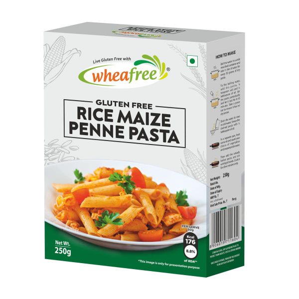 Wheafree Gluten free Rice Maize Penne Pasta