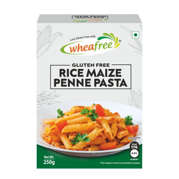 Wheafree Gluten free Rice Maize Penne Pasta