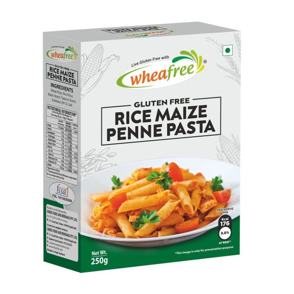 Wheafree Gluten free Rice Maize Penne Pasta