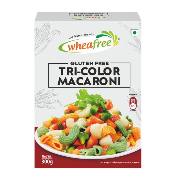 Wheafree Gluten free Tri-Color Macaroni