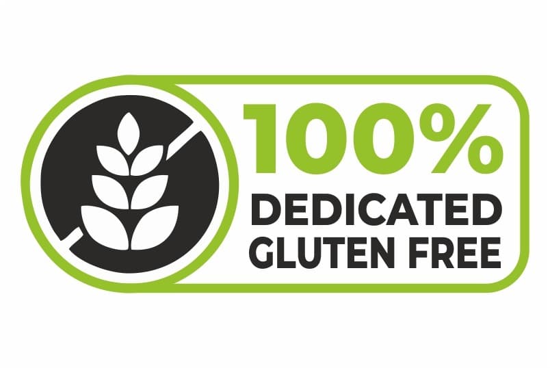 100% Dedicated Gluten Free Facility