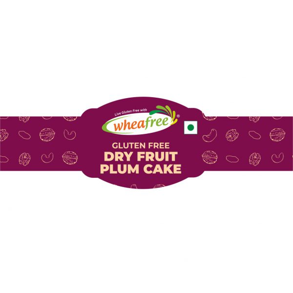 Wheafree Gluten Free Dry Fruit Plum Cake