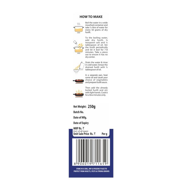 Wheafree Gluten Free Multigrain Fusilli