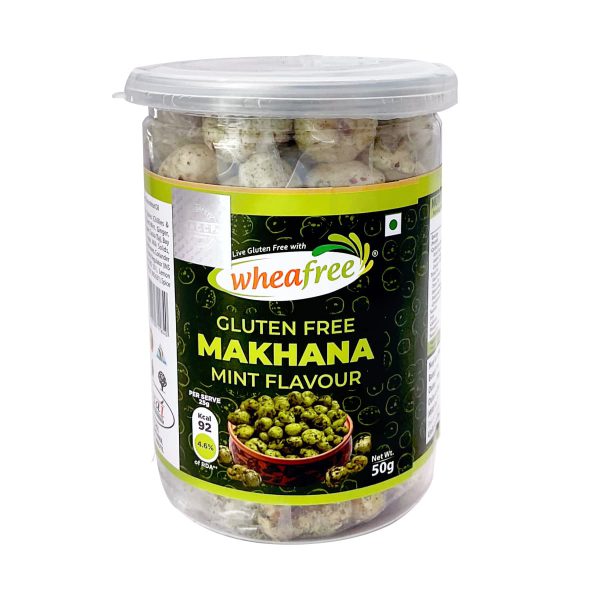 Wheafree Gluten free Makhana Mint Flavour