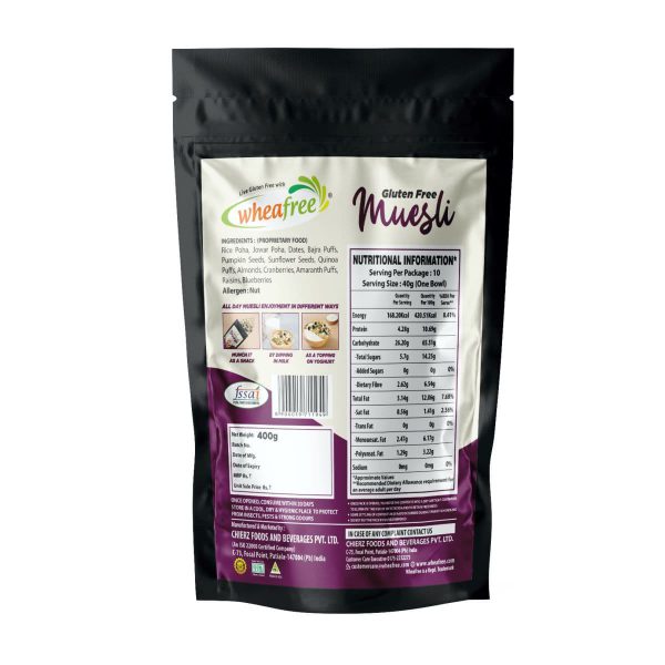 Wheafree Gluten free Muesli