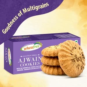 Ajwain Cookies - Goodness Of Multigrain