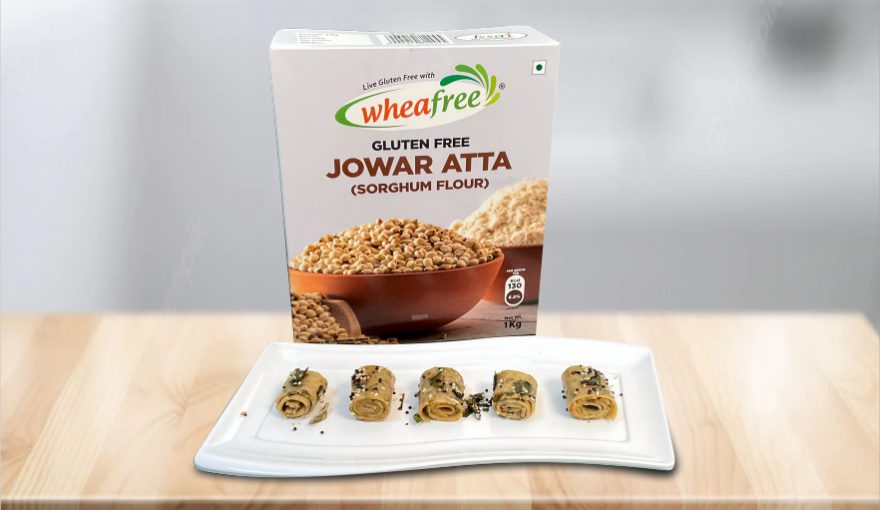 Jowar Rolls using Wheafree Jowar Atta