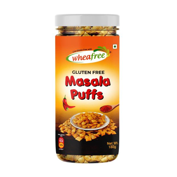 Gluten free Masala Puffs