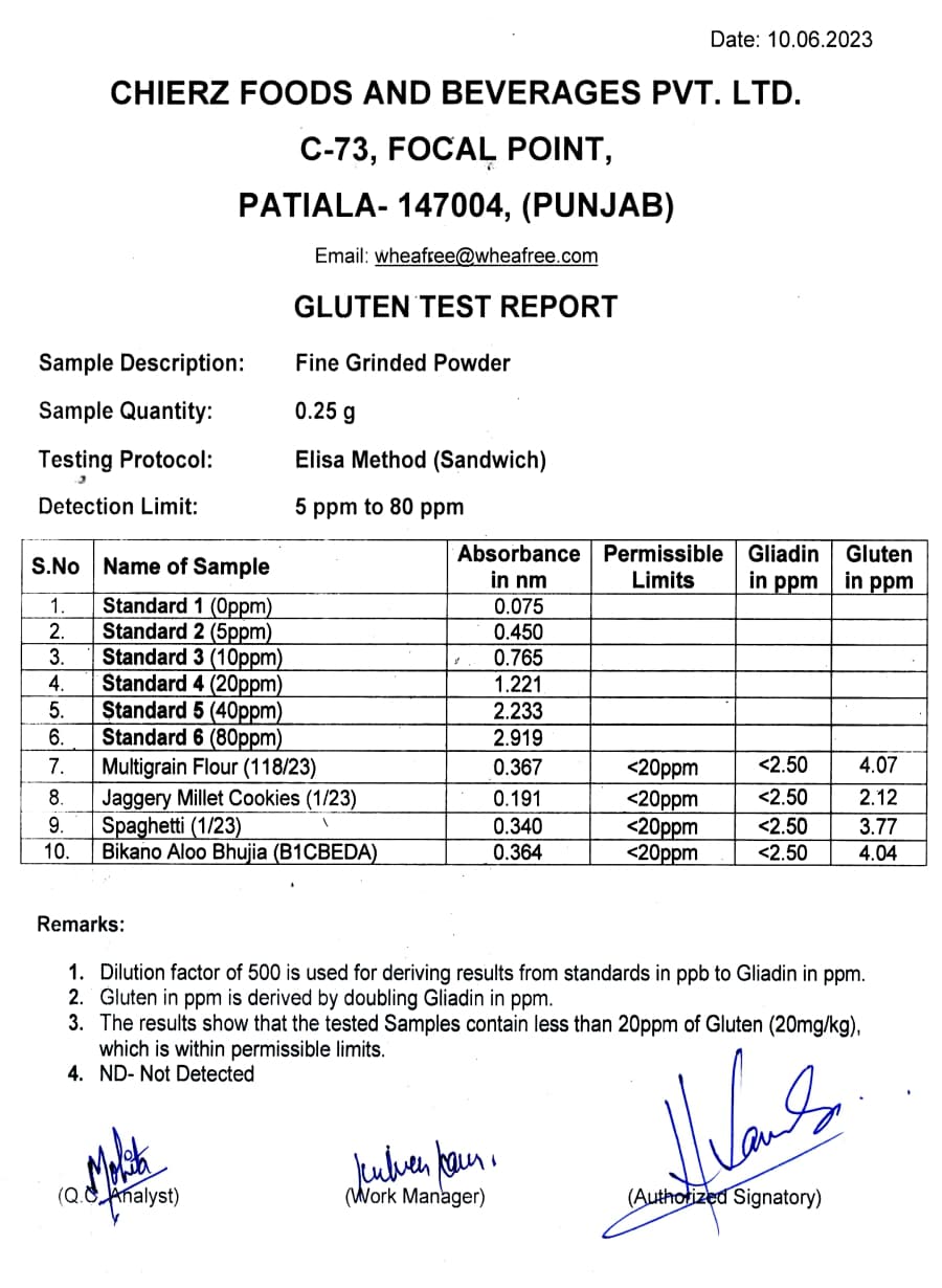 June 2023 - Elisa Test Report (Internal)