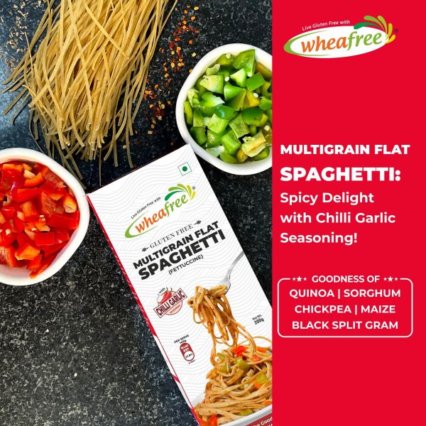 Wheafree Gluten free Multigrain Flat Spaghetti (Fettuccine)