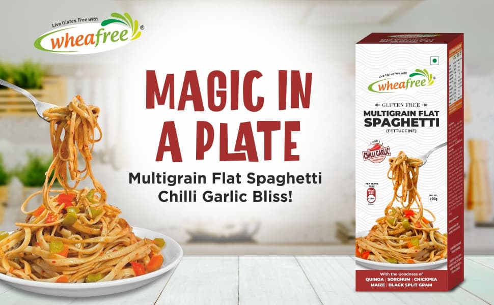 Wheafree Gluten free multigrain flat spaghetti